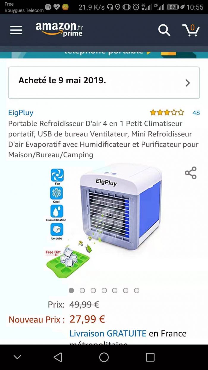 空调扇甩卖20欧