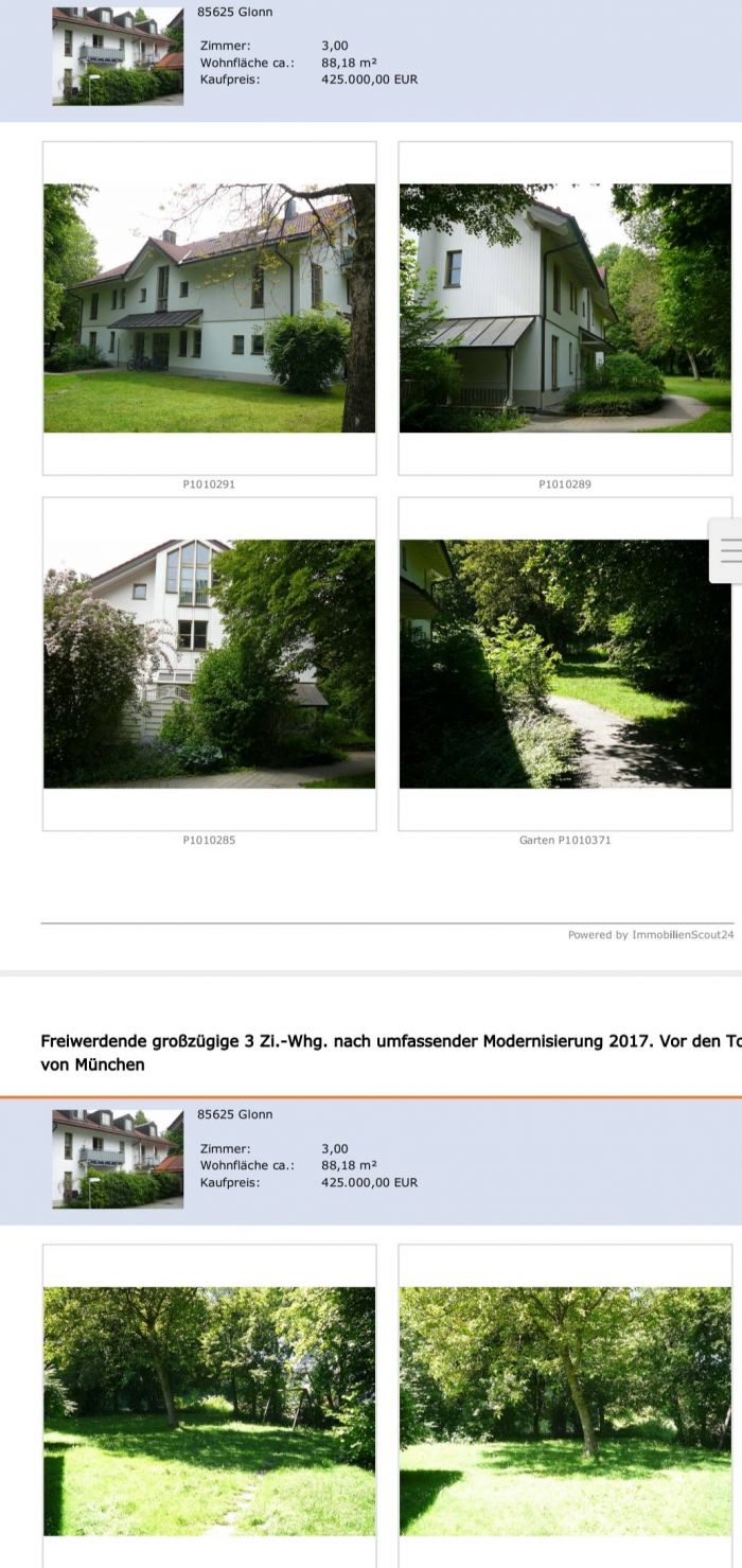 慕尼黑近郊卖房 42. 5万 88平, 房东急出房，可以讲价